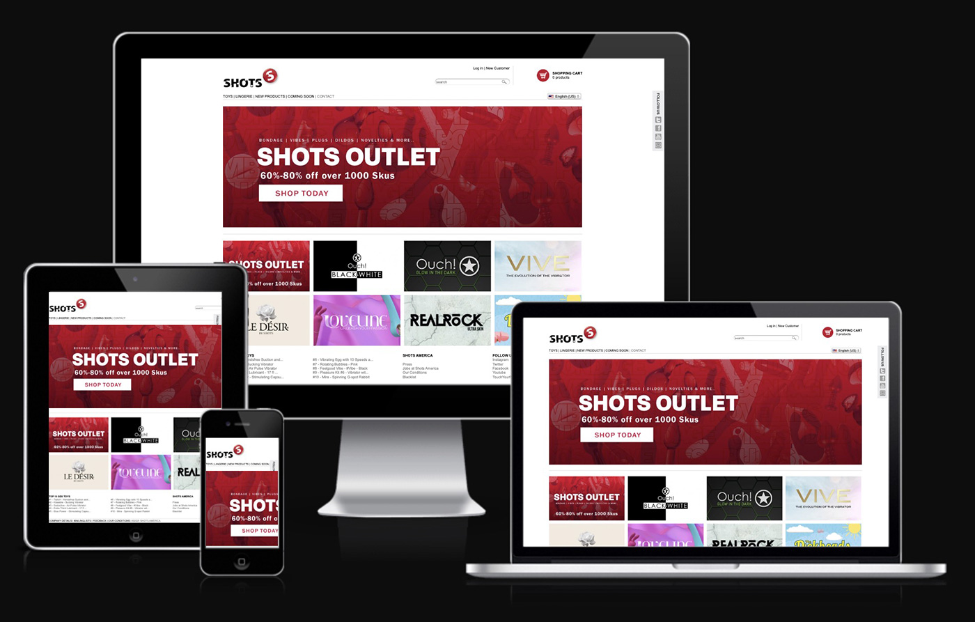 Shots America website screenshot