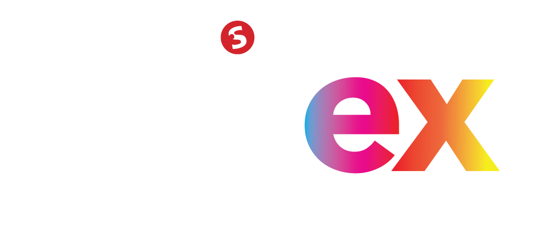 SexEx Adult Lifestyle Expo logo - white