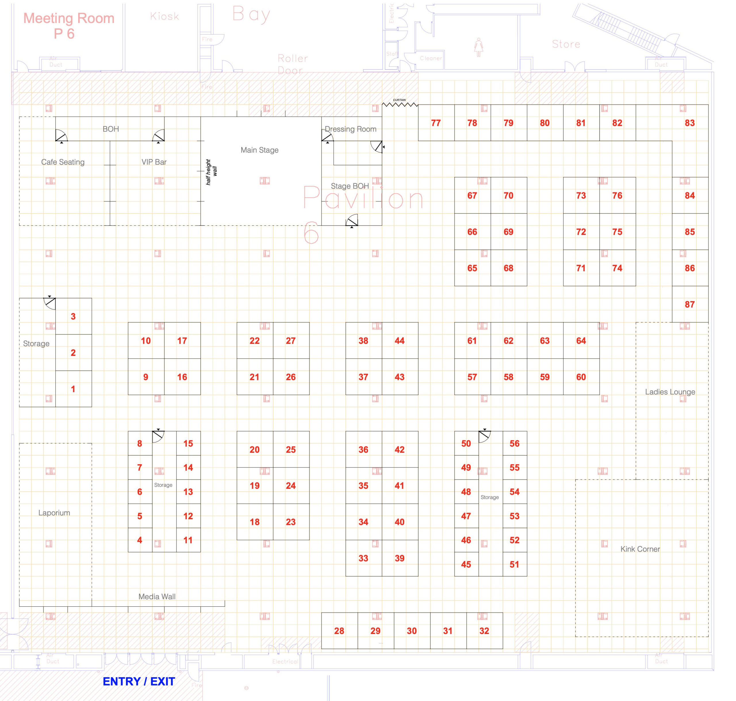 Perth Sexpo 2026 Floorplan